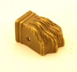 Leeuwenpootje sier klein brons antiek 38mm
