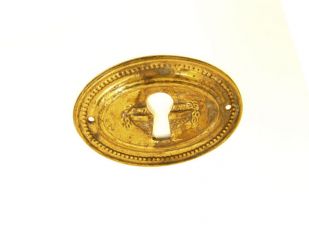 sleutelplaat Brons Antiek 46 mm
