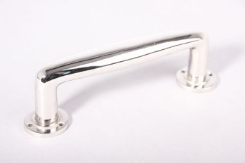 Deurgreep Dudok blinkend nikkel 200mm